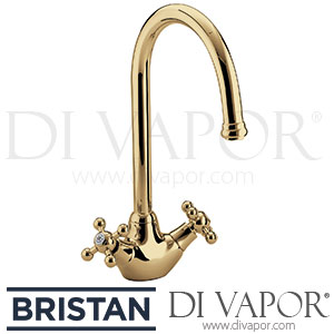 Bristan KG SNK EF G TO Kingsbury Easyfit Sink Mixer - Gold - Lever Tap Spare Parts